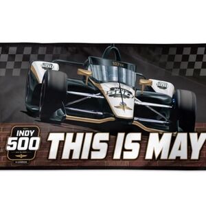 NWT Indy 500 Outdoor 3'x5' Flag--Wincraft Vibrant Racing Banner 2023 Collectible